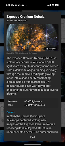 Sky Map screenshot