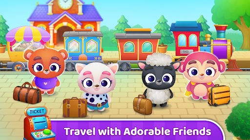Captura de pantalla de Train Station Game for Kids