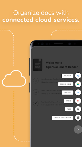 Captura de pantalla de OpenDocument Reader Pro