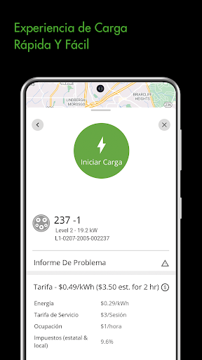 Captura de pantalla de Blink Charging Mobile App
