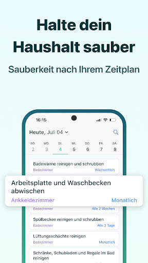 Putzplan & Haushaltsplaner Screenshot