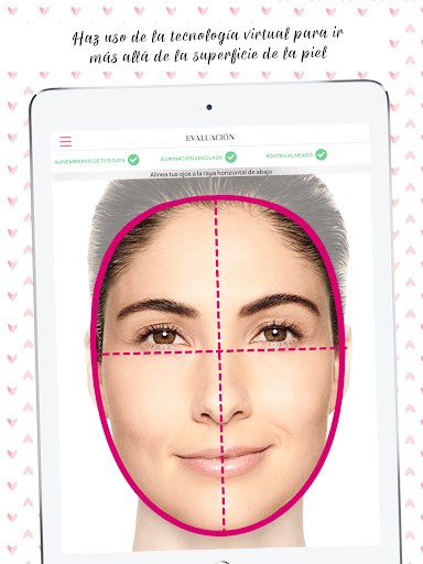 Captura de pantalla de Mary Kay® Analizador de piel
