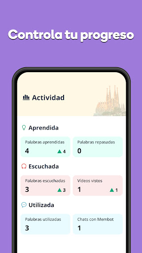 Captura de pantalla de Memrise: Idiomas toda la vida