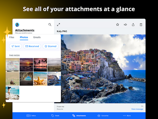 Captura de pantalla de AOL: Email News Weather