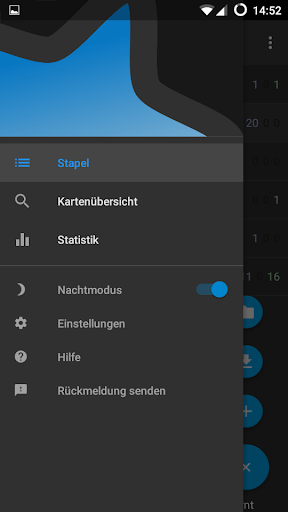 AnkiDroid Karteikarten Screenshot