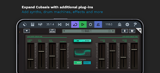 Captura de pantalla de Cubasis 3 - DAW & Music Studio