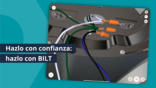 Captura de pantalla de BILT 3D Instrucciones