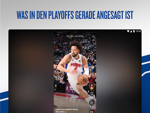 NBA: Live-Spiele & Spielstände Screenshot