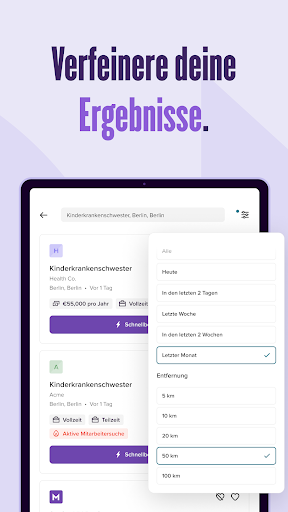 Monster Job App – Die Jobbörse Screenshot