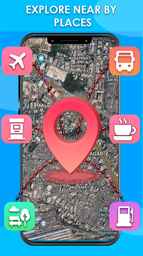 Captura de pantalla de GPS Maps & Location Tools