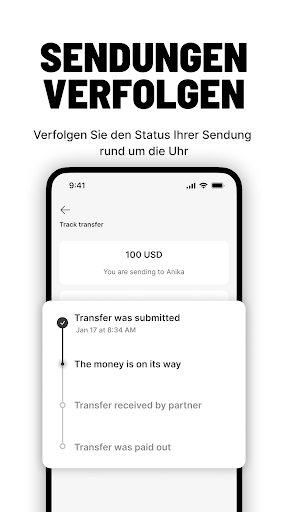 Ria Money Transfer Screenshot