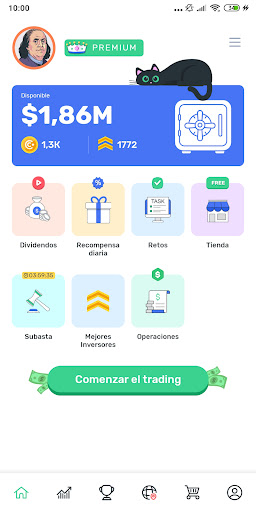 Captura de pantalla de Cryptomania Simulador