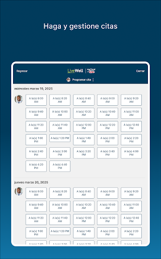 Captura de pantalla de LiveWell with Advocate Aurora