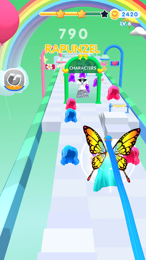 Dancing Hair: Dress Up screenshot