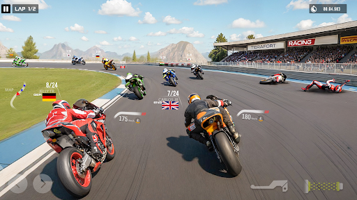 MRM Bike Racing Motorradspiele Screenshot
