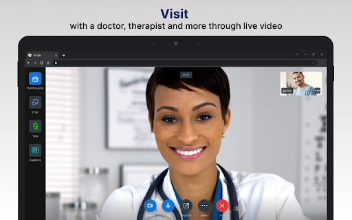 Captura de pantalla de LiveHealth Online Mobile