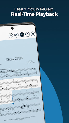 Captura de pantalla de Musicnotes Sheet Music Player