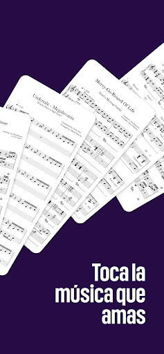 Captura de pantalla de MuseScore－Partituras y Acordes