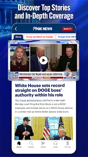 Captura de pantalla de FOX News - Daily Breaking News