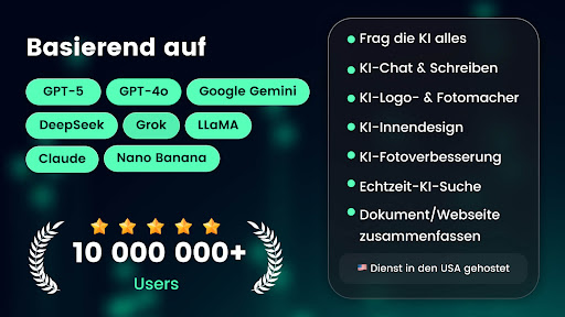 AI Chat · KI Chatbot Assistant Screenshot
