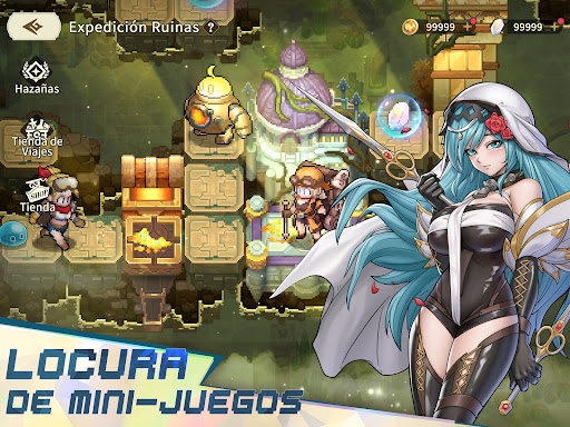 Captura de pantalla de Realms of Pixel