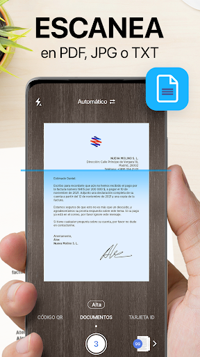 Captura de pantalla de iScanner - Escanear documentos