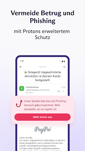 Proton Mail: sichere E-Mails Screenshot