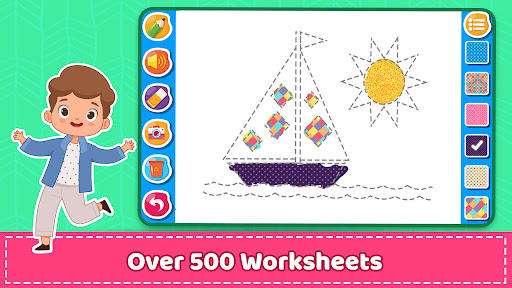 Captura de pantalla de ABC Tracing Preschool Games 2+