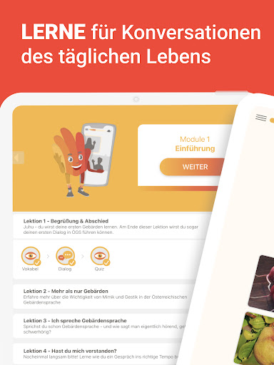 Lingvano: Gebärdensprache Screenshot