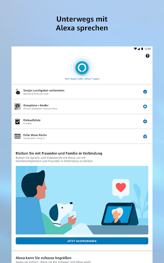 Amazon Alexa Screenshot