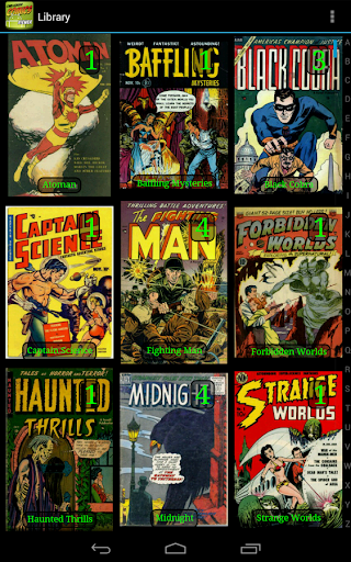 Captura de pantalla de Challenger Comics Viewer