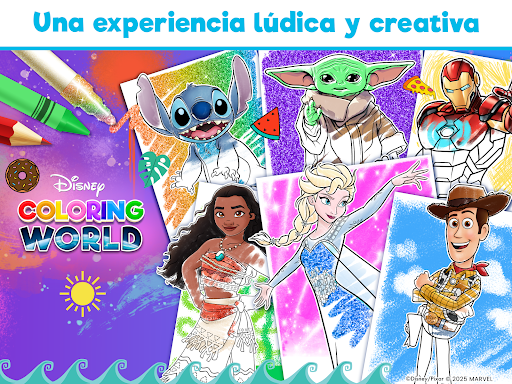 Captura de pantalla de Disney Mundo Colorido