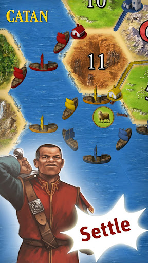Captura de pantalla de Catan Classic