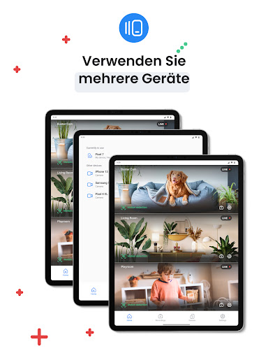 Überwachungskamera App: Visory Screenshot