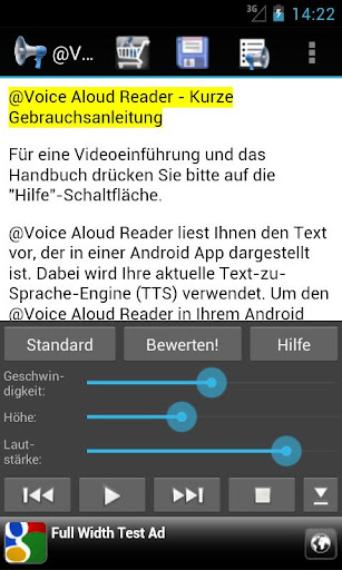 @Voice Aloud Reader Screenshot