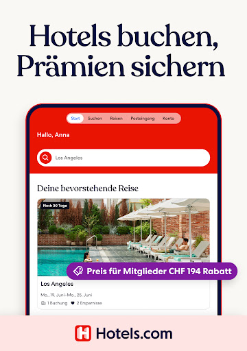 Hotels.com: Urlaub & Hotels Screenshot