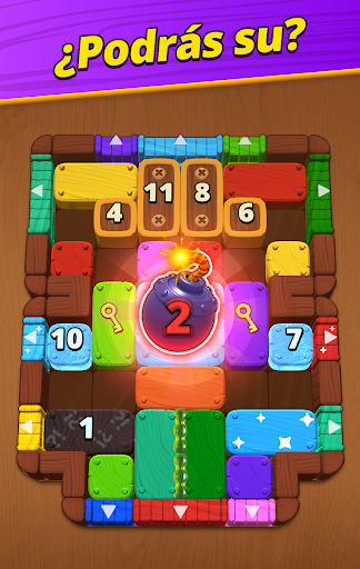 Captura de pantalla de Wood Rush Puzzle