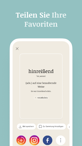 Vocabulary - Wörter lernen Screenshot