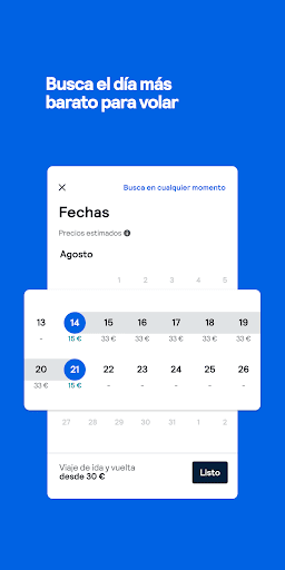 Captura de pantalla de Skyscanner Vuelos Hoteles