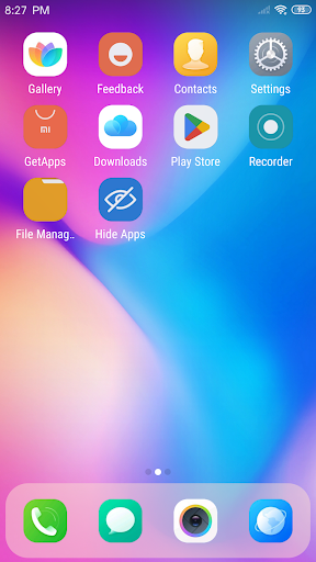 Captura de pantalla de X Launcher Pro