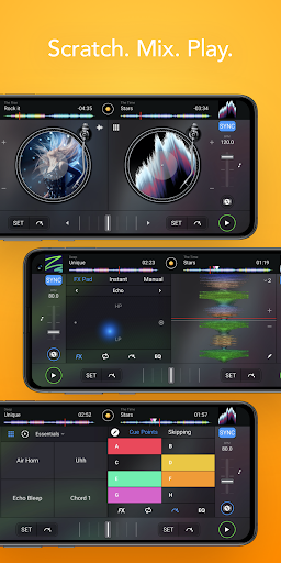 Captura de pantalla de djay - DJ App & AI Mixer