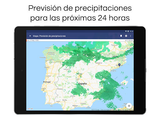 Captura de pantalla de Clime: Radar del Tiempo