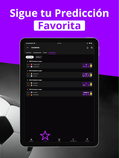Captura de pantalla de 180Score Predicciones Fútbol