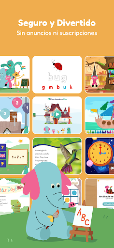 Captura de pantalla de Khan Academy Kids