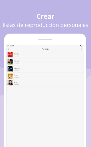 Captura de pantalla de Podcast Player-Podbean