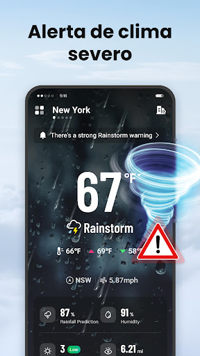 Captura de pantalla de Local Weather: Previsión