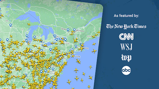 Captura de pantalla de Flightradar24 Flight Tracker