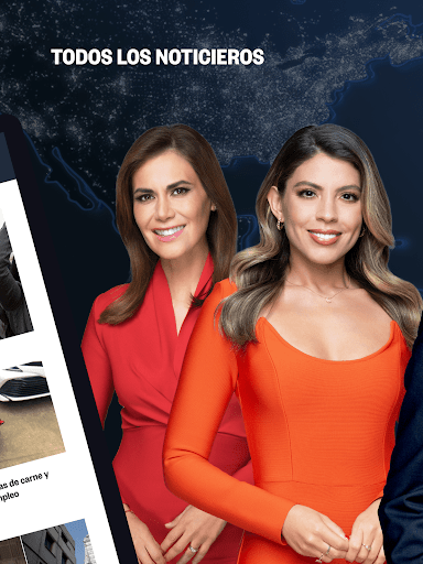 Captura de pantalla de Noticias Telemundo