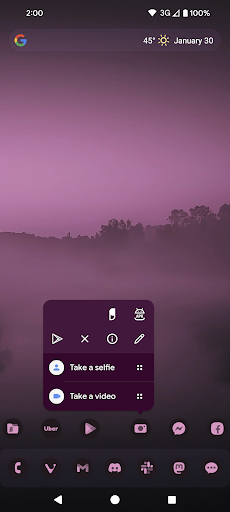 Captura de pantalla de Nova Launcher