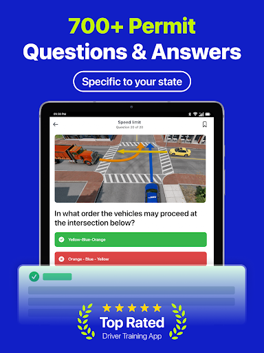 DMV Permit Practice Test 2026 Screenshot
